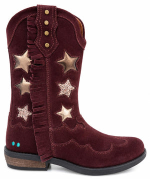 BunniesJR Laars - Bunnies Jr. Kinderschoenen - Bordaux | Robine Rodeo