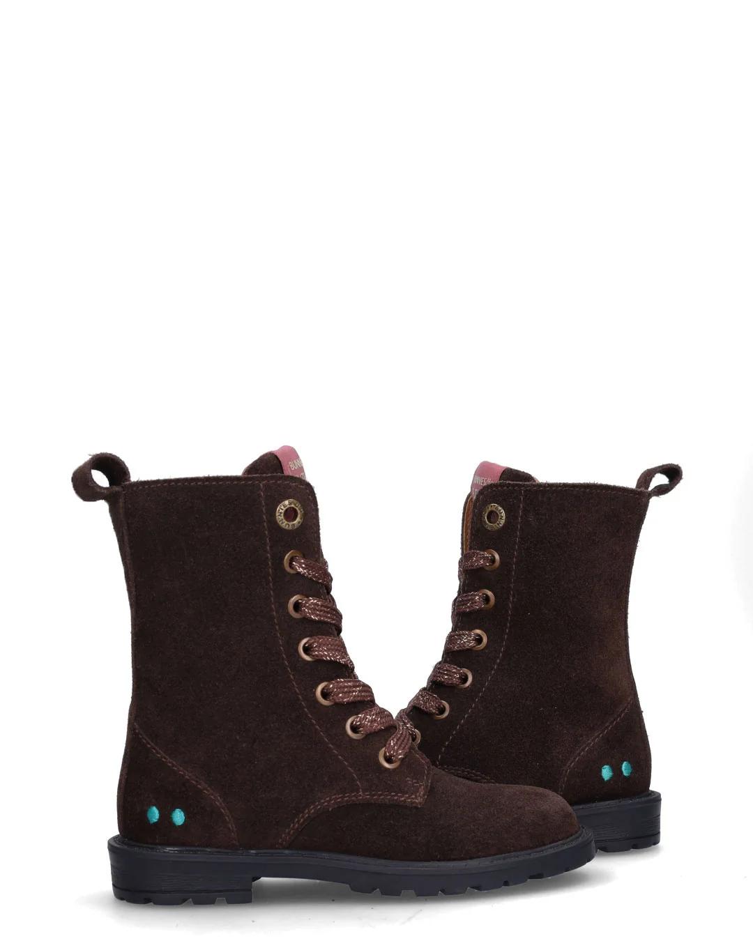 BunniesJR Laars - Bunnies Jr. Kinderschoenen - Bruin | Hind Happy 226610-417
