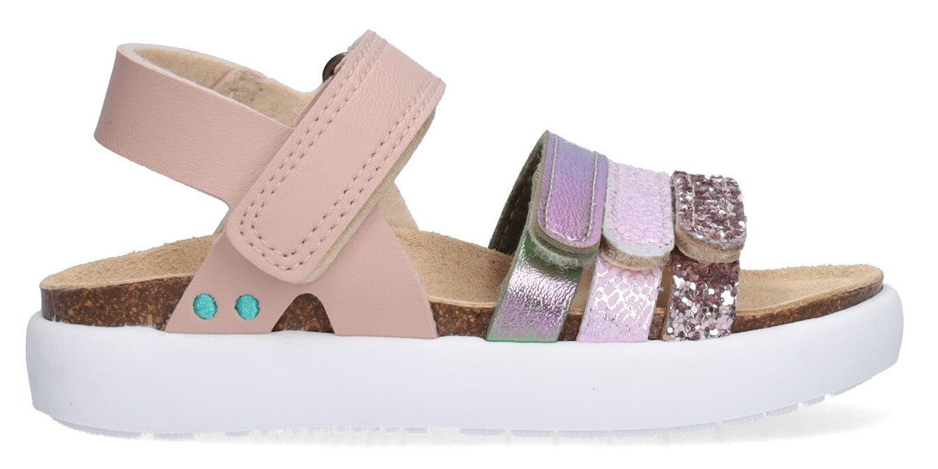 BunniesJR Sandaalwww - Bunnies Jr. Kinderschoenen - Roze | Bregje Beach