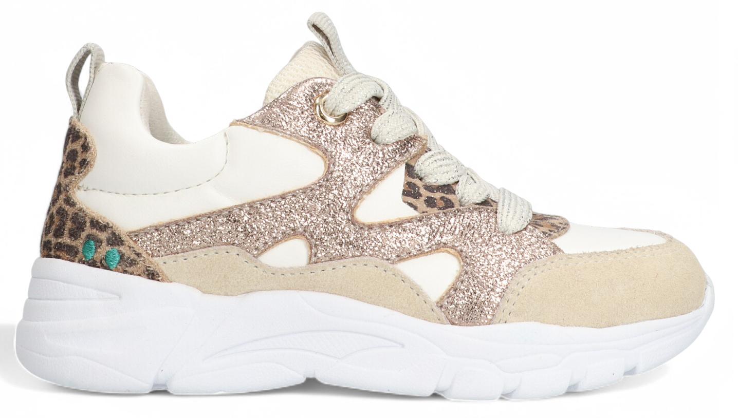 BunniesJR Sneaker - Bunnies Jr. Kinderschoenen - Beige | Sanne Spring