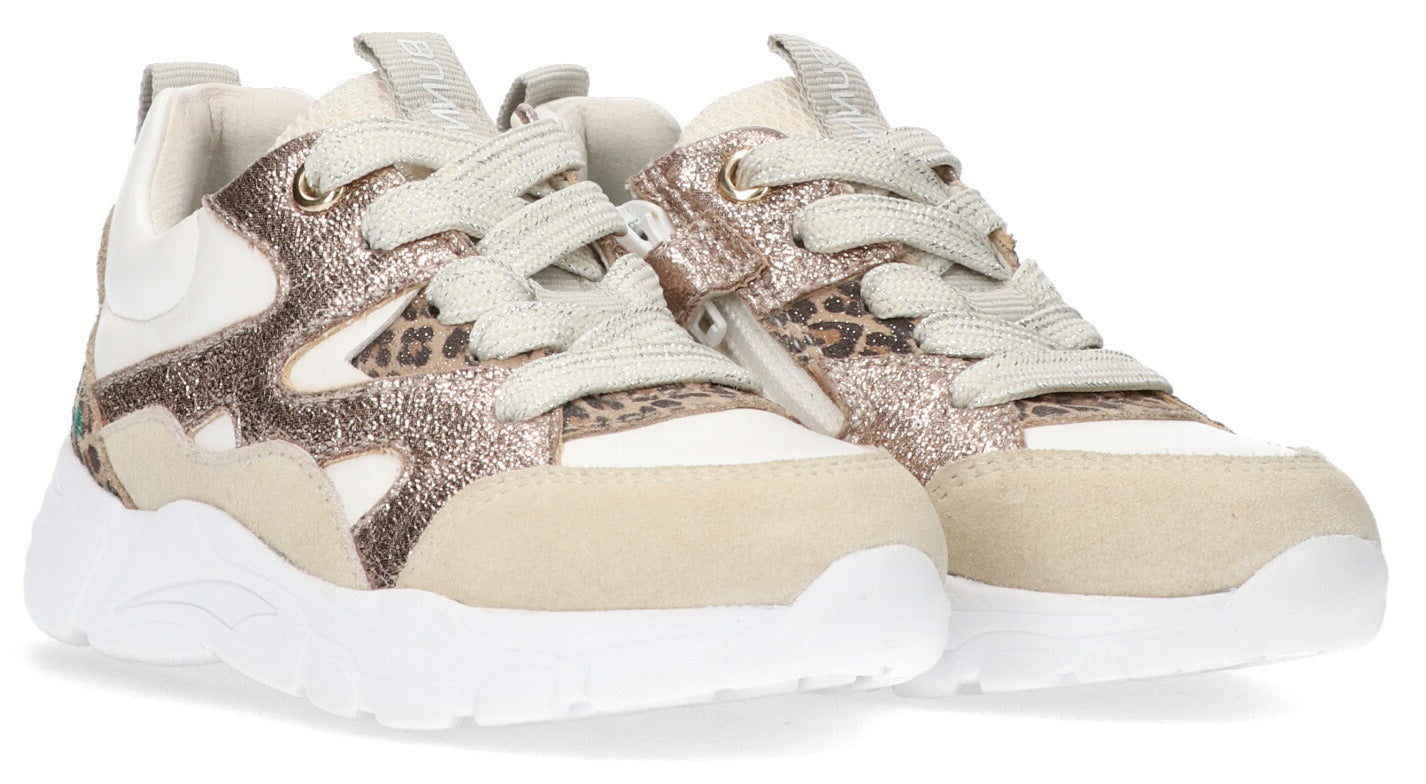 BunniesJR Sneaker - Bunnies Jr. Kinderschoenen - Beige | Sanne Spring