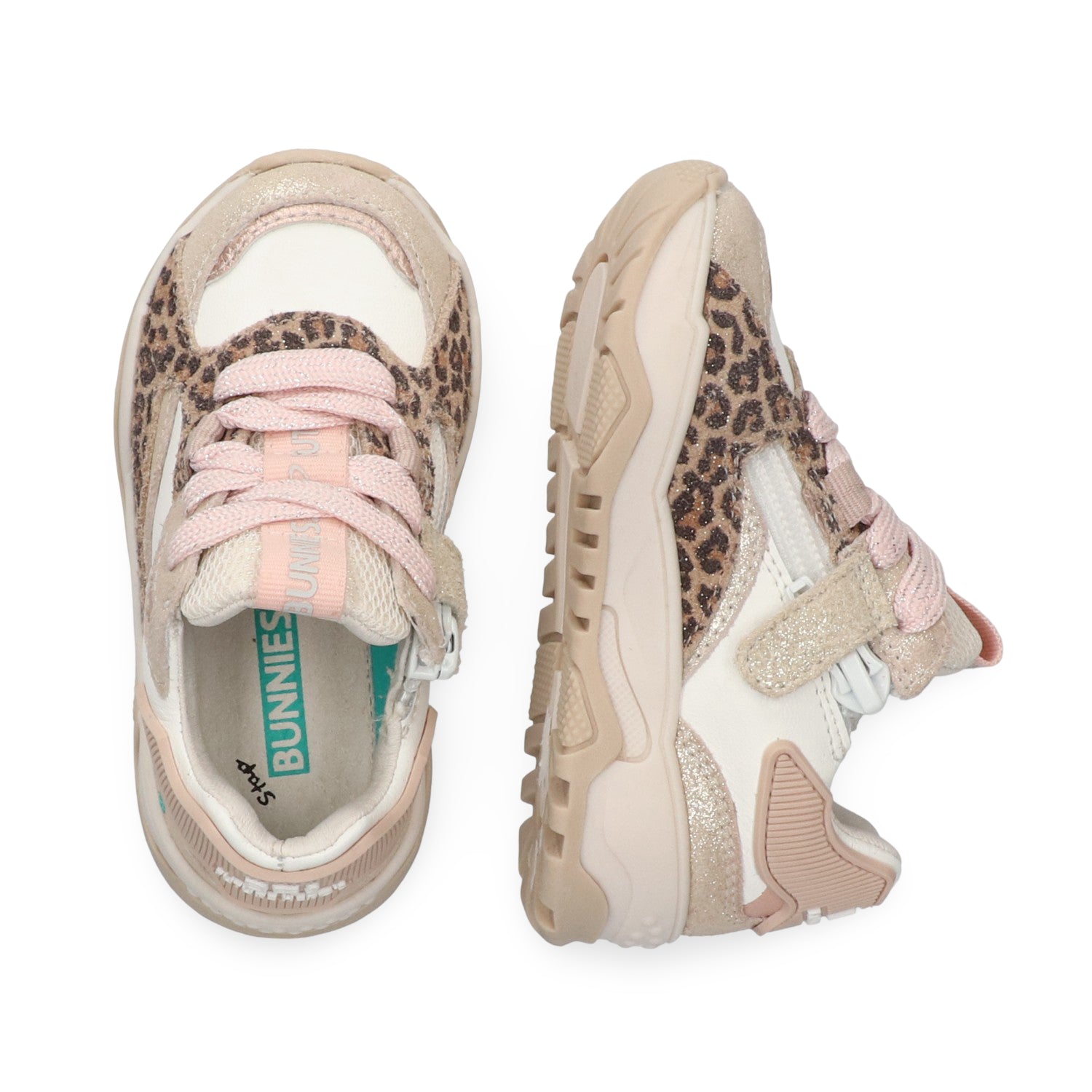 BunniesJR Sneaker - Bunnies Jr. Kinderschoenen - Goud | Cody Chuncky 459