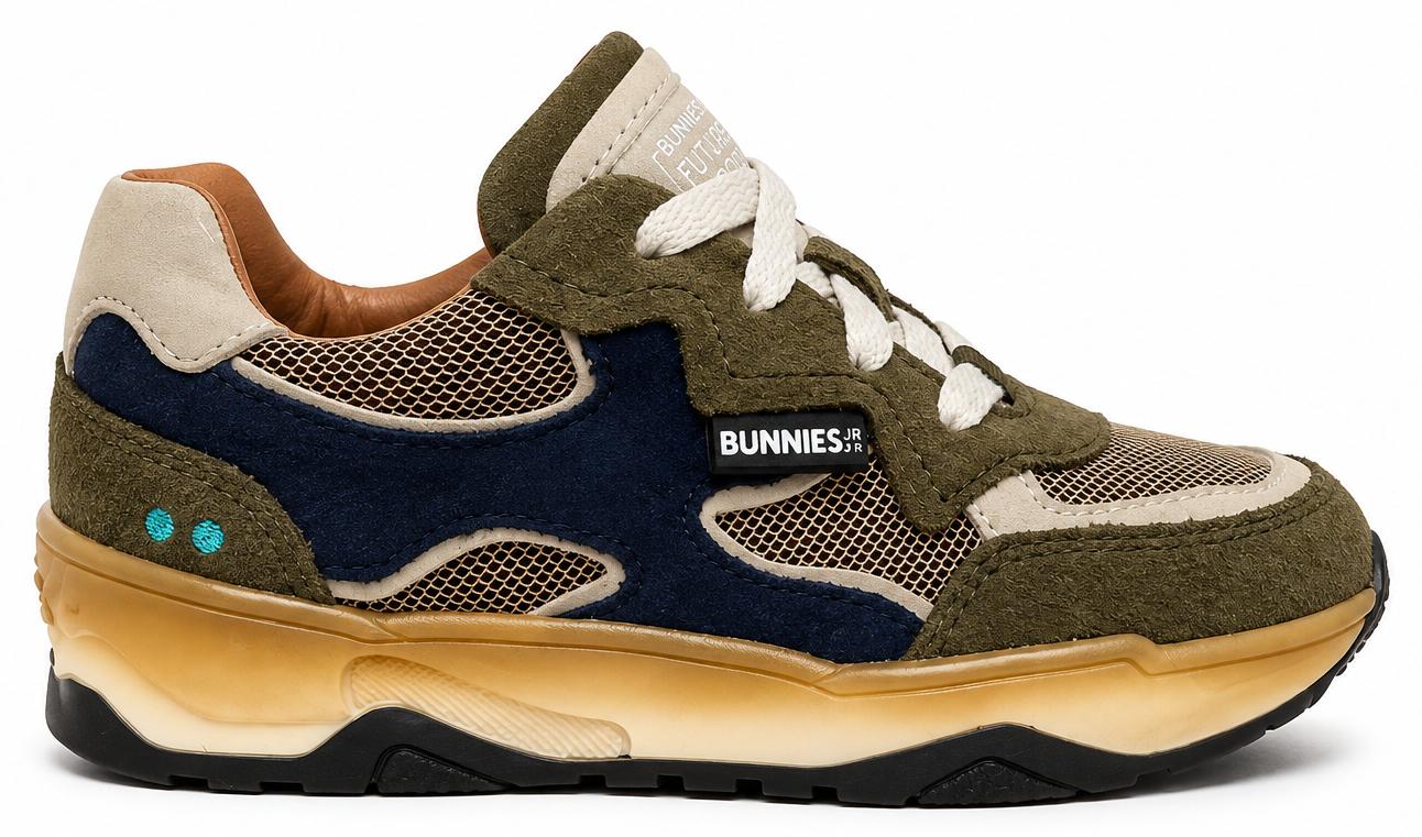 BunniesJR Sneaker - Bunnies Jr. Kinderschoenen - Groen | Chase Chunky 226740