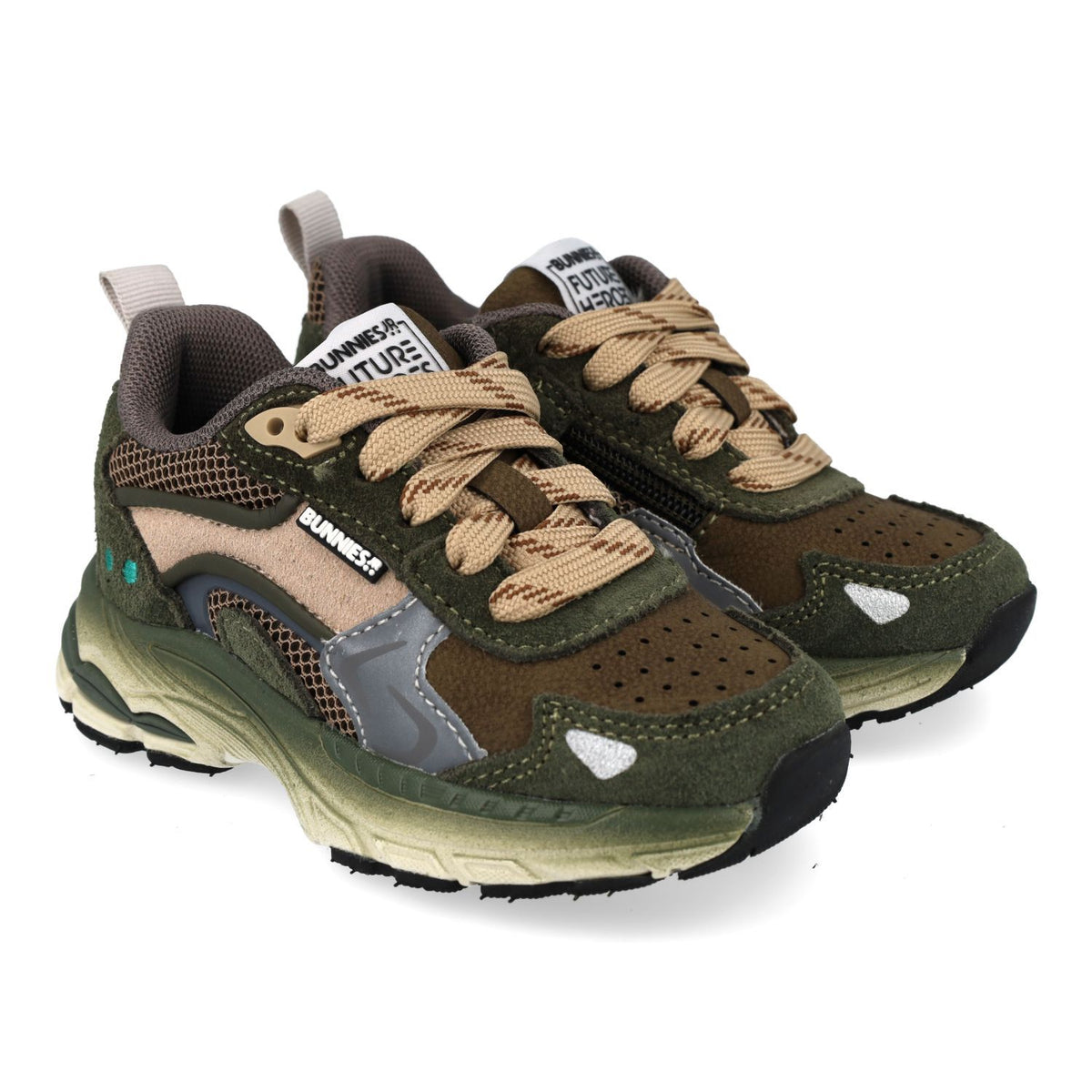 BunniesJR Sneaker - Bunnies Jr. Kinderschoenen - Groen | Vince Valor