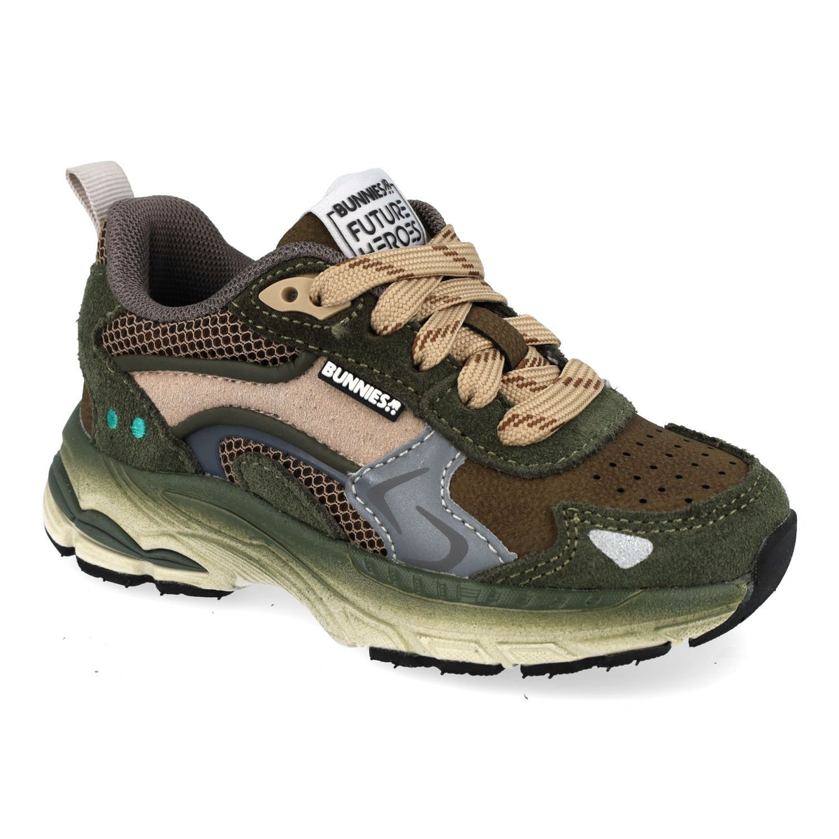 BunniesJR Sneaker - Bunnies Jr. Kinderschoenen - Groen | Vince Valor