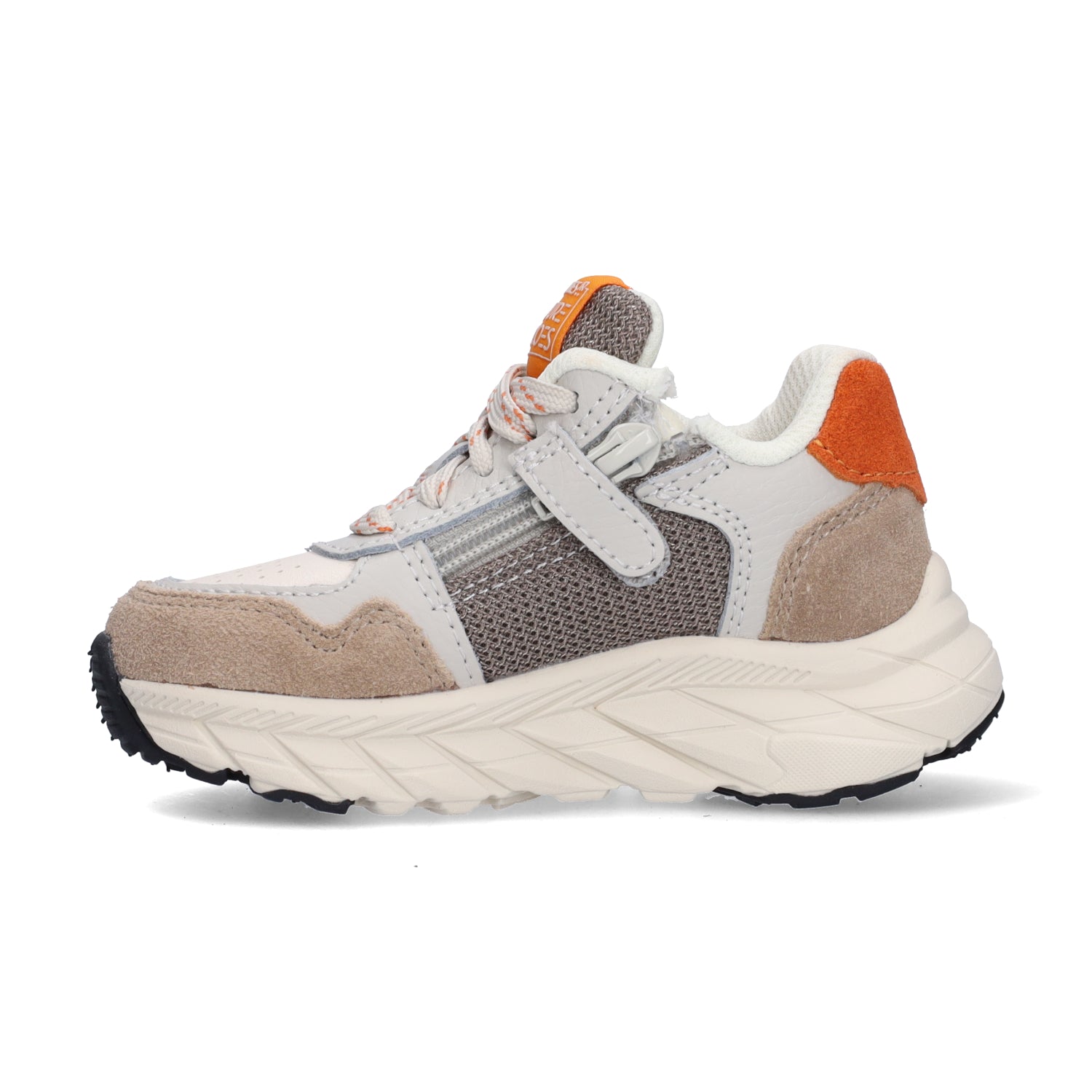 BunniesJR Sneaker - Bunnies Jr. Kinderschoenen - Taupe | Rio Rush 408