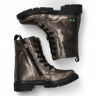 BunniesJR Veterboot - Bunnies Jr. Kinderschoenen - Goud | Saar Sterk