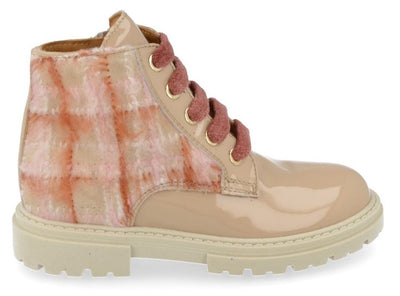 Cherie Schnürstiefelette - Cherie Kinderschuhe - Beige | 2346