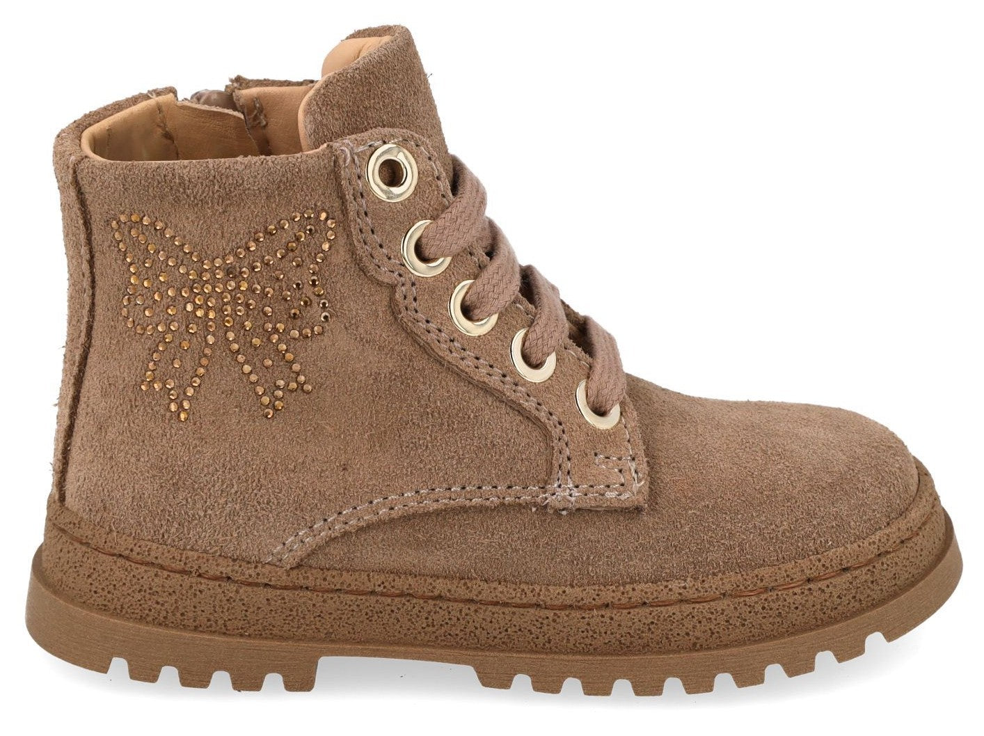 Cherie veterboot - Cherie Kinderschoenen - Taupe | 0288