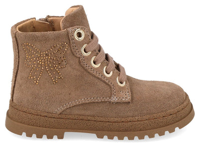Cherie veterboot - Cherie Kinderschoenen - Taupe | 0288