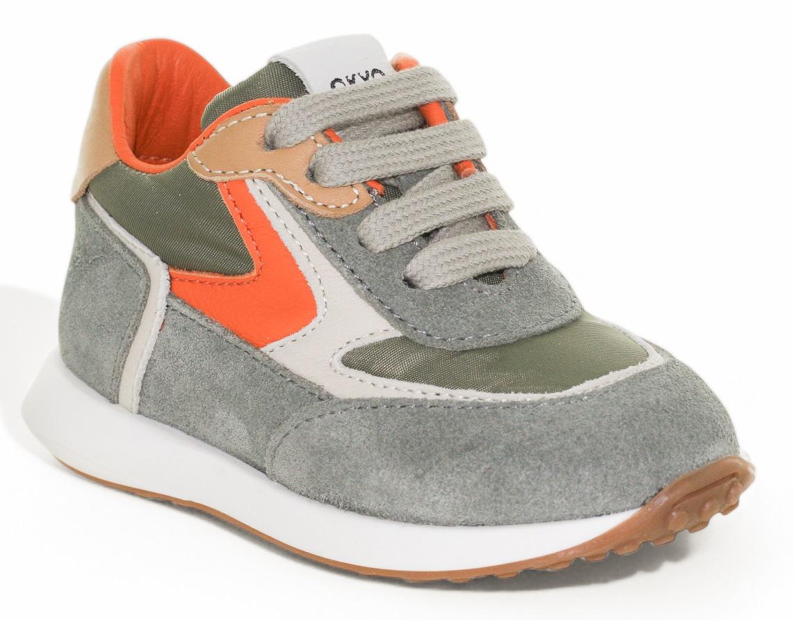Cherie X Okyo sneaker - Cherie Kinderschoenen - Groen | 0197