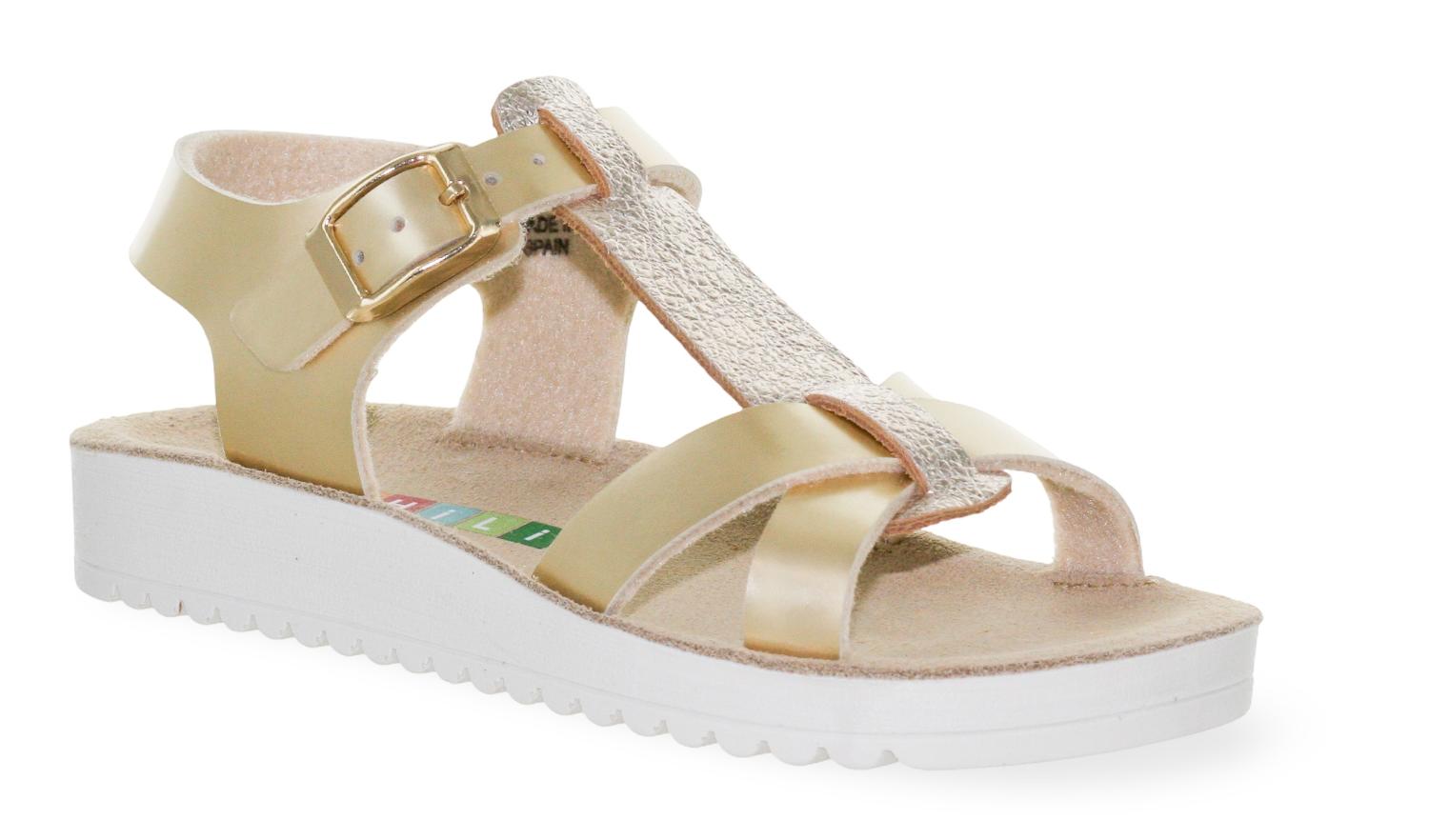 Chili Sandaal - Chili Kinderschoenen - Goud | Nicea 3