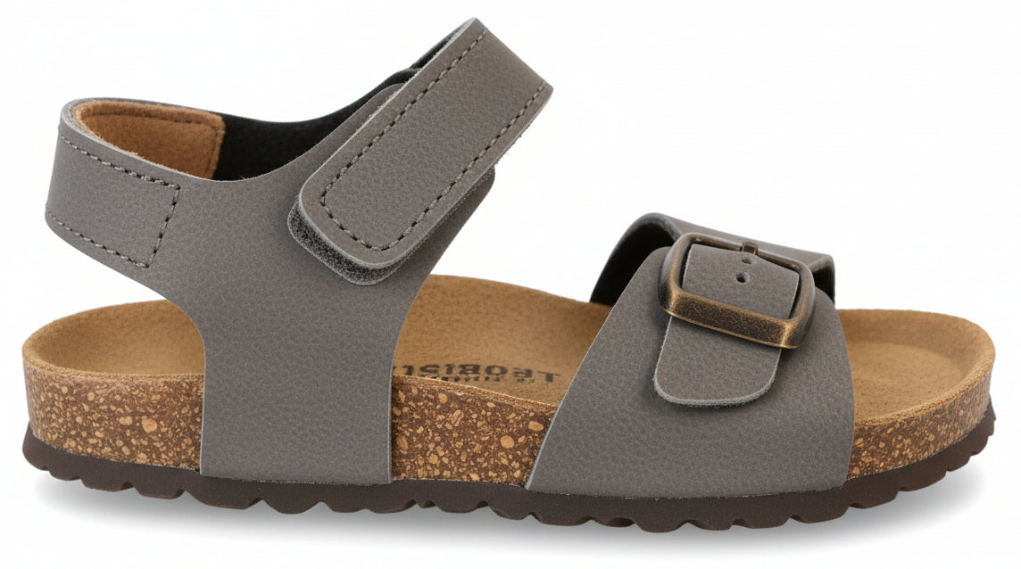 Chili Sandaal - Chili Kinderschoenen - Grijs | Sunset 4