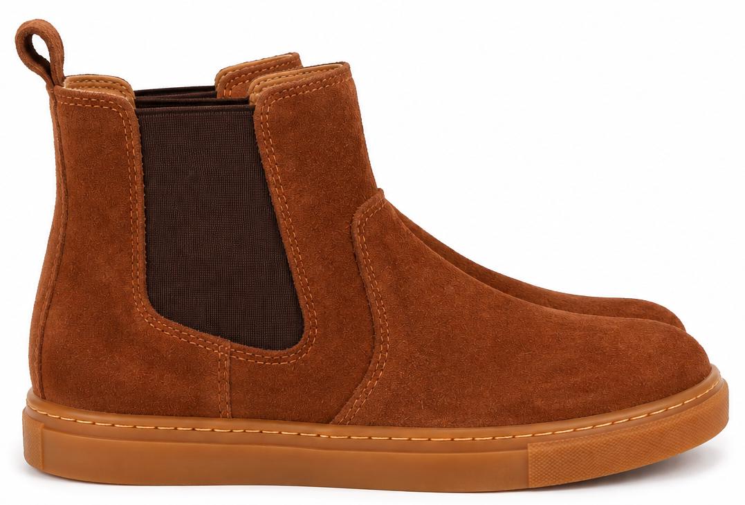 Clic Enkelaars - Clic! Kinderschoenen - Cognac | Cl 21124