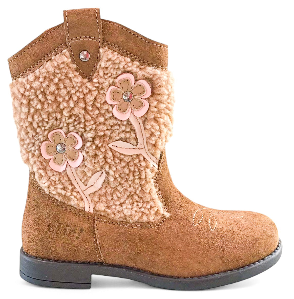 Clic Laars - Clic! Kinderschoenen - Cognac | Cl 21102