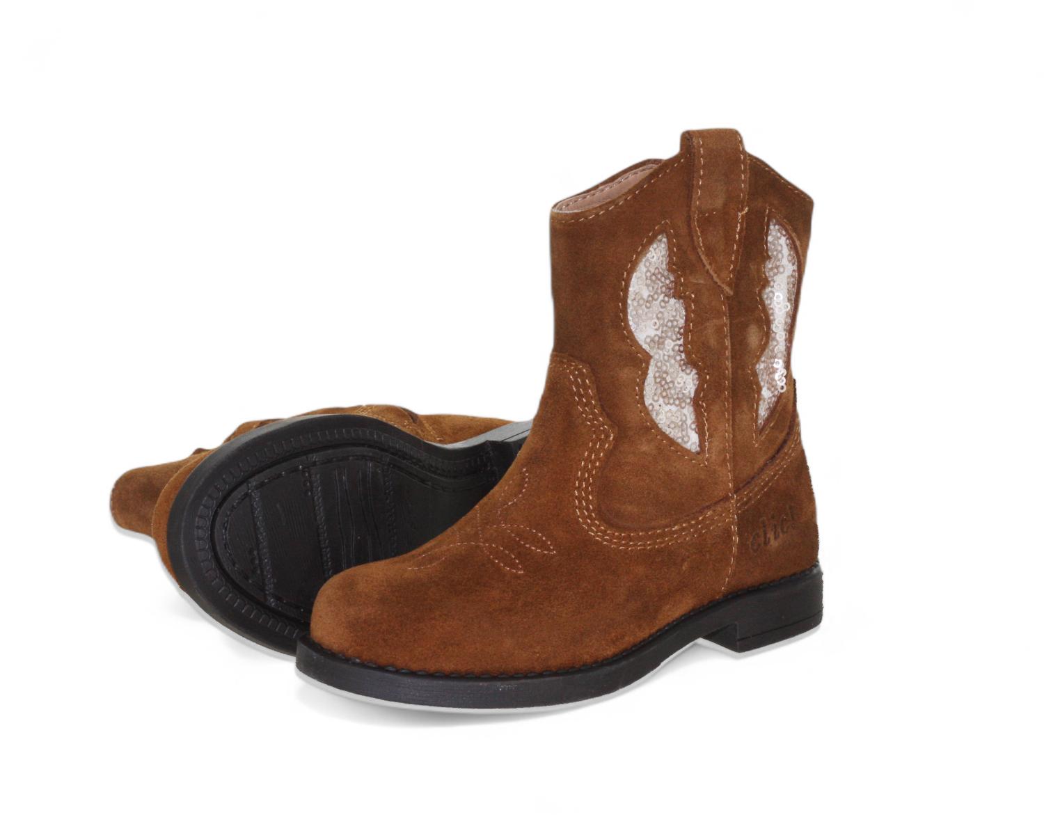 Clic Laars - Clic! Kinderschoenen - Cognac | Cl 21131