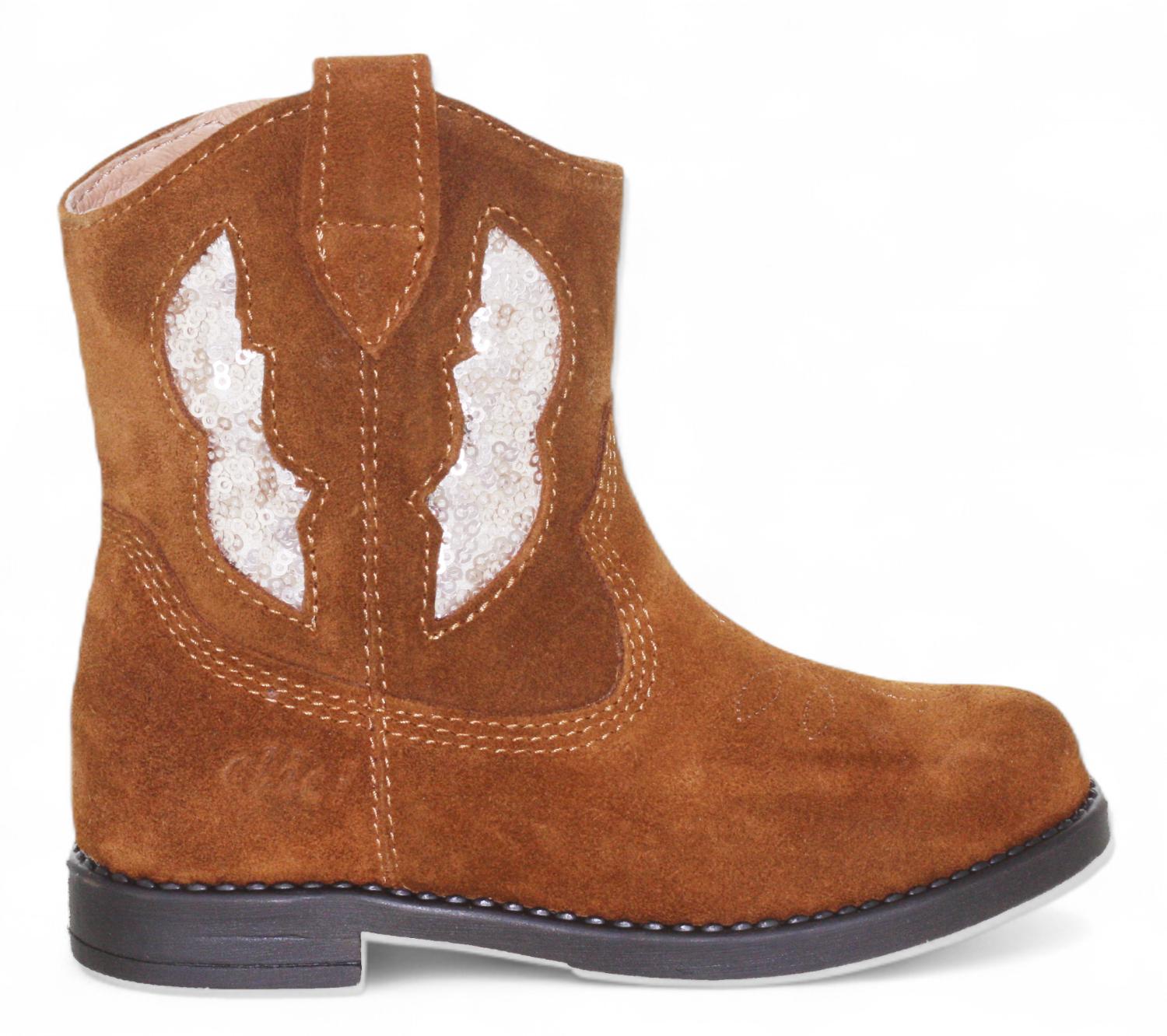 Clic Laars - Clic! Kinderschoenen - Cognac | Cl 21131