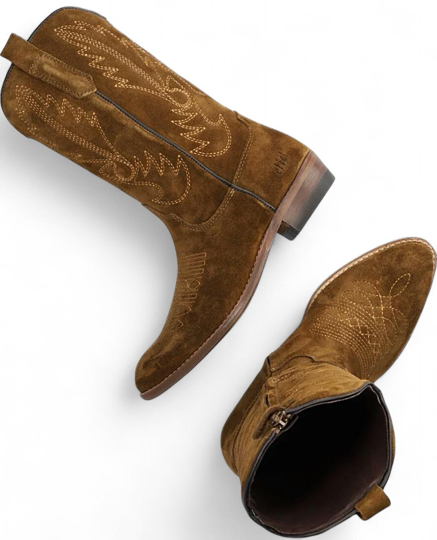 Clic Laars - Clic! Kinderschoenen - Cognac | Cl 7102