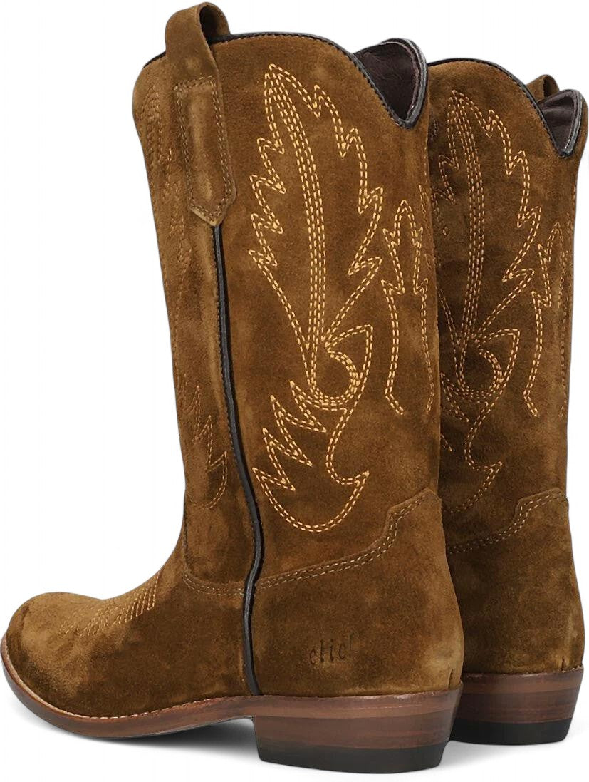 Clic Laars - Clic! Kinderschoenen - Cognac | Cl 7102