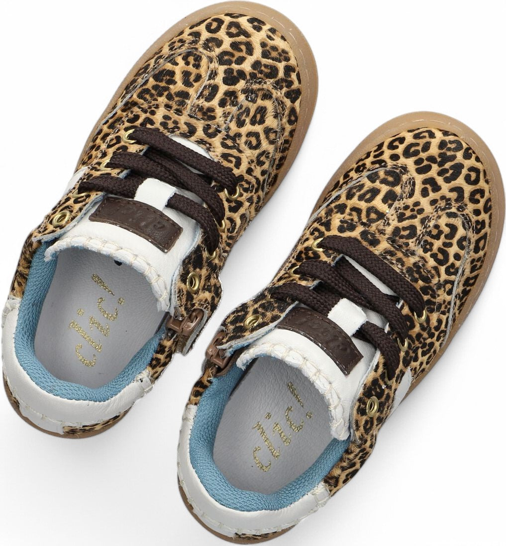Clic Sneaker - Clic! Kinderschoenen - Luipaard | CL-21214