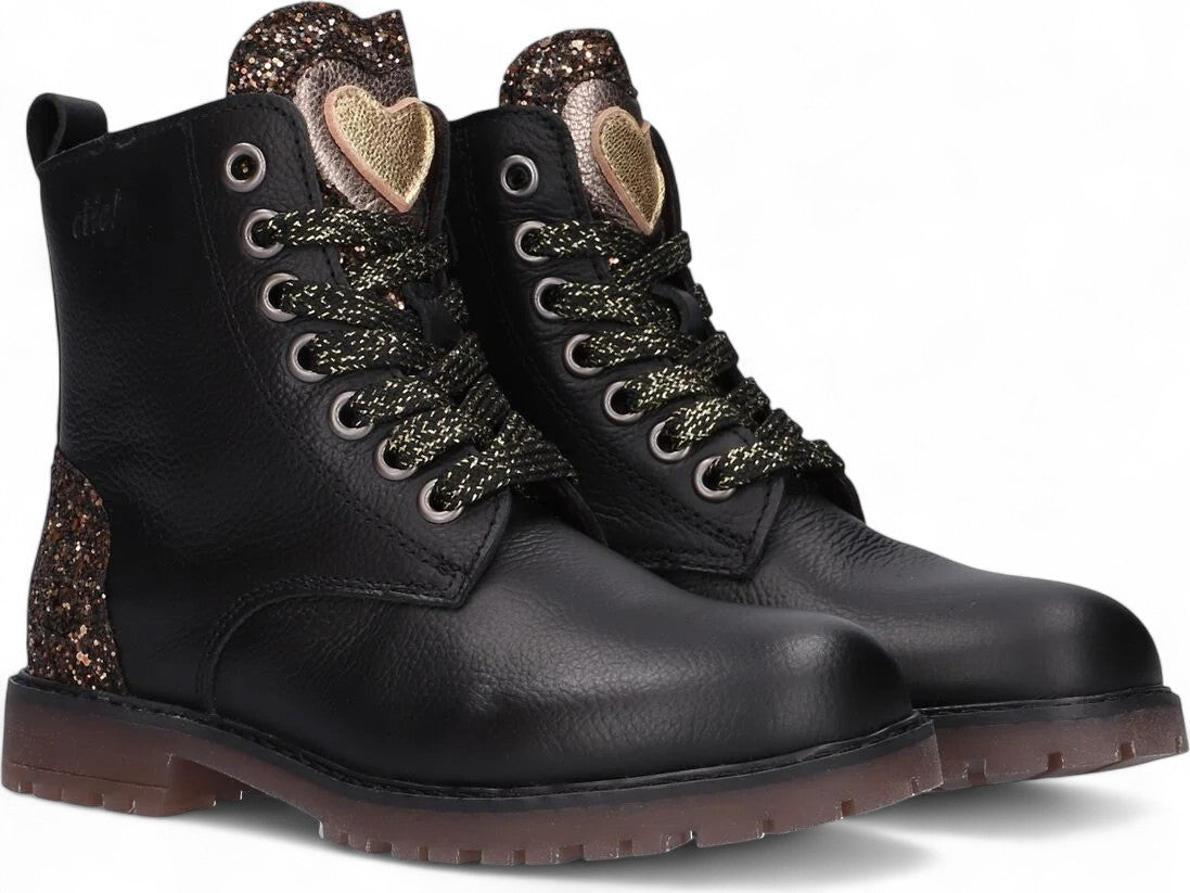 Clic Veterboot - Clic! Kinderschoenen - Zwart | Cl 20210