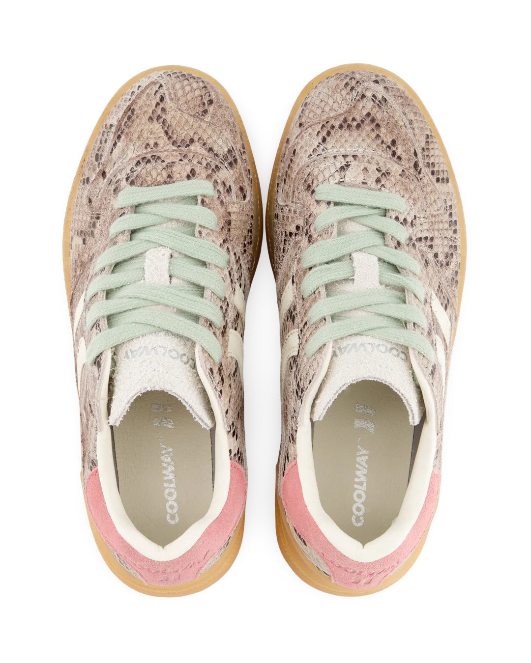 Coolway Sneaker - Coolway Kinderschoenen - Taupe | Goal Roar Flux