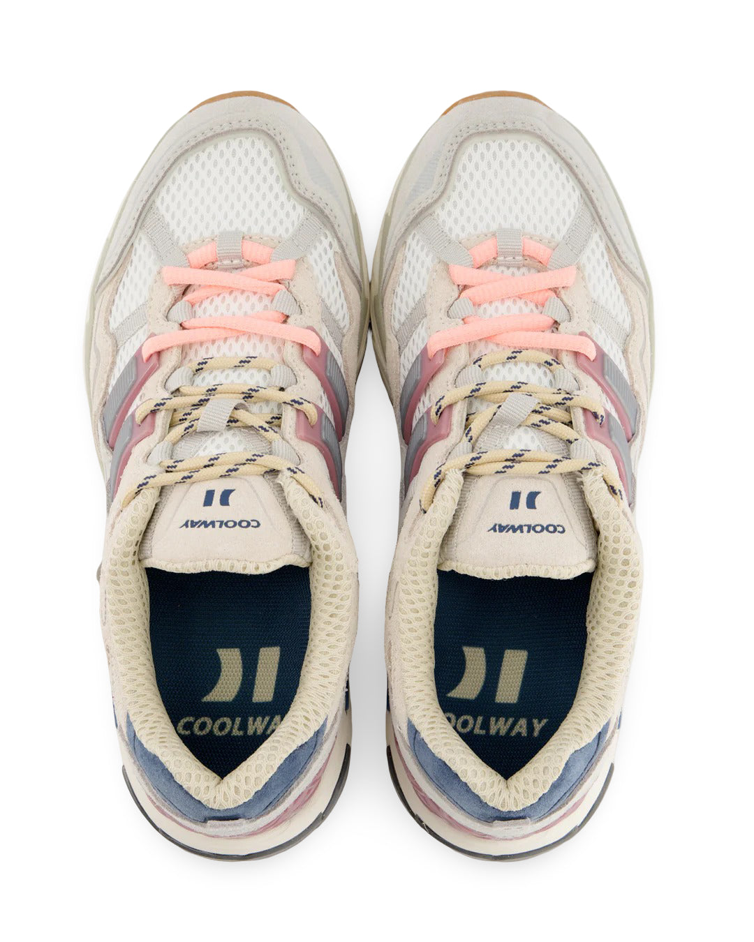 Coolway Sneaker - Coolway Damesschoenen - Wit | 2003 Glow Rush