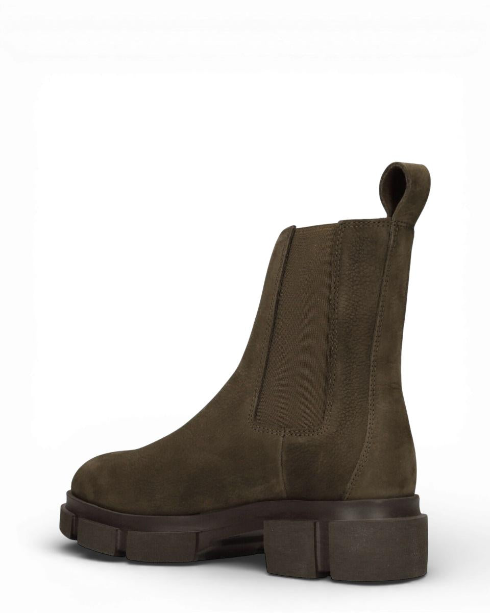 Copenhagen Studios Boot - Copenhagen Studios Damesschoenen - Bruin | CPH570 Nabuc Chocolate