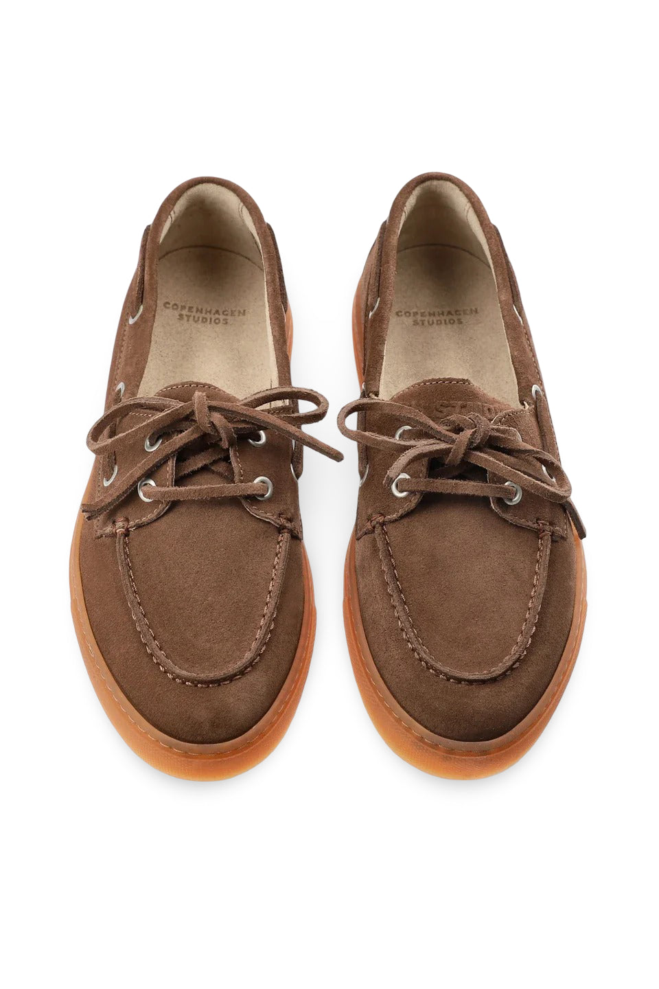 Copenhagen Studios Bootschoen - Copenhagen Studios Damesschoenen - Bruin | CPH160 Suede New Mokka