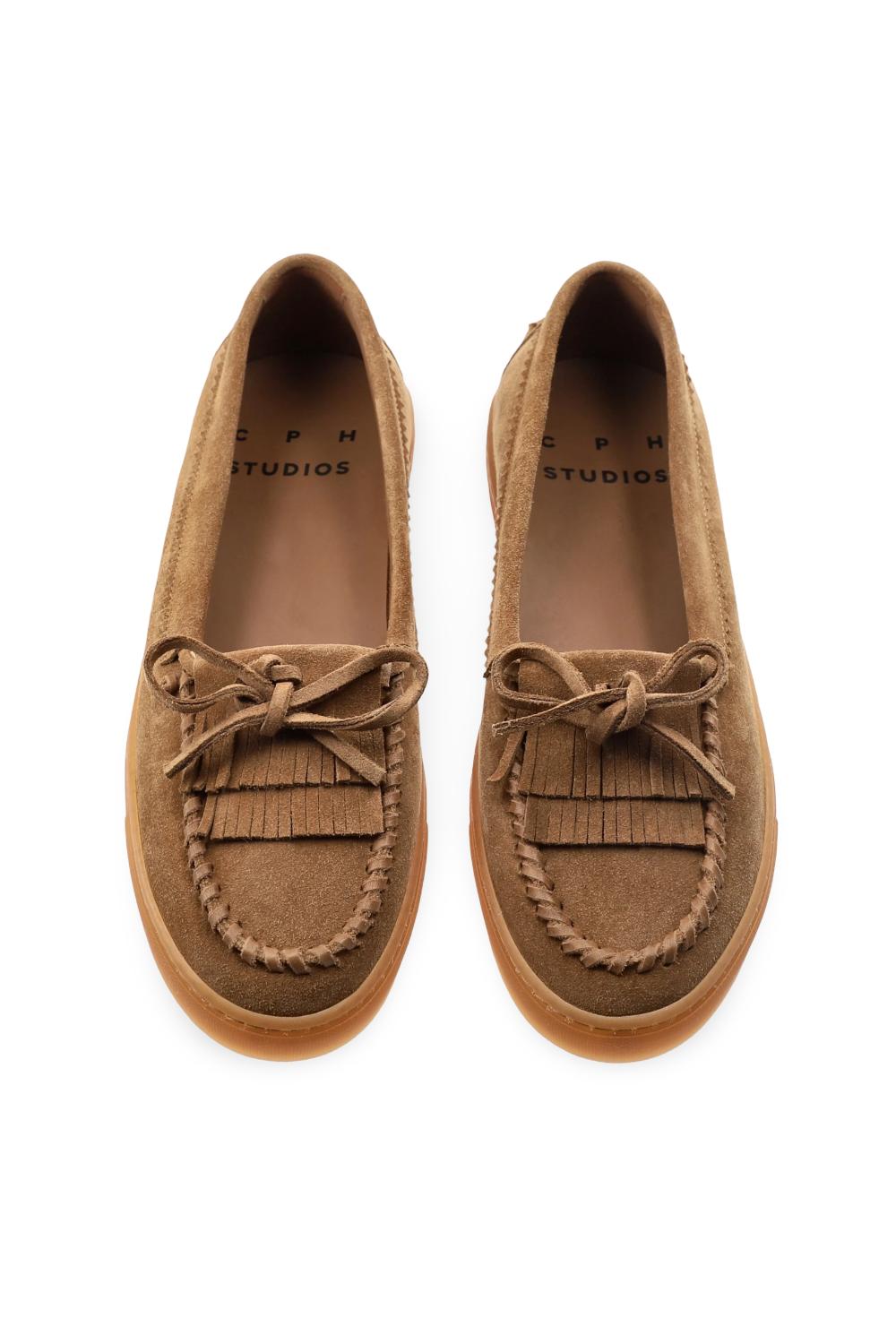 Copenhagen Studios Bootschoen - Copenhagen Studios Damesschoenen - Bruin | CPH365 Suede New Brown