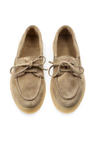 Copenhagen Studios Bootschoen - Copenhagen Studios Damesschoenen - Sand | CPH160 Suede Sand/Cream