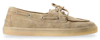 Copenhagen Studios Boat Shoe - Copenhagen Studios Women's Shoes - Sand | CPH160 Suede Sand/Cream