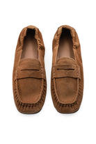 Copenhagen Studios - Copenhagen Studios Damesschoenen - Bruin | Ballerina CPH885 Suede Sand
