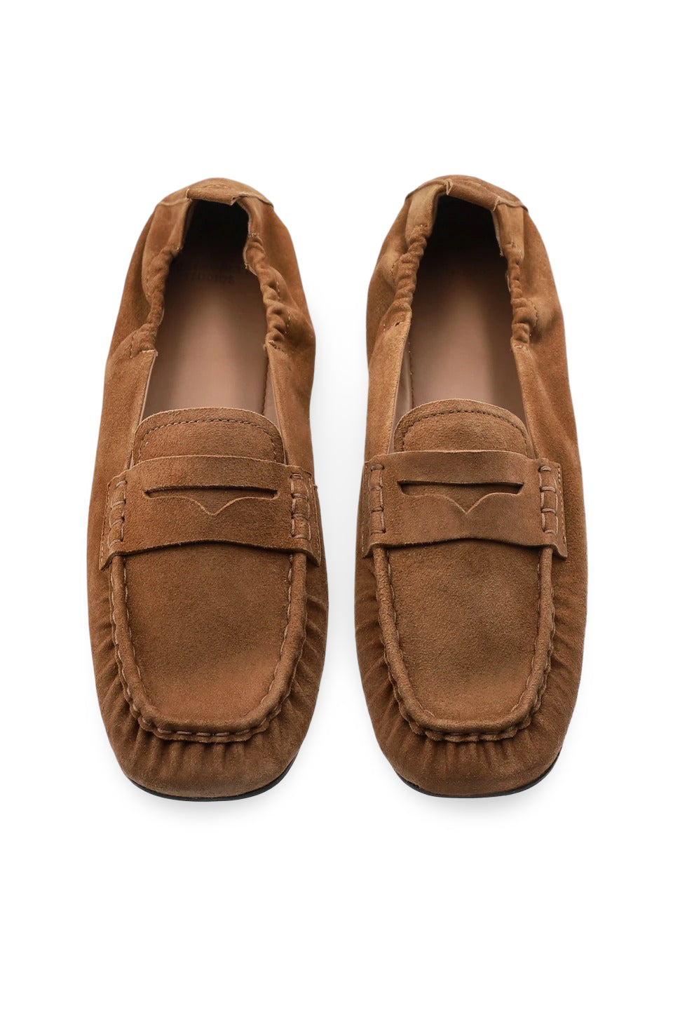 Copenhagen Studios - Copenhagen Studios Damesschoenen - Bruin | Ballerina CPH885 Suede Sand