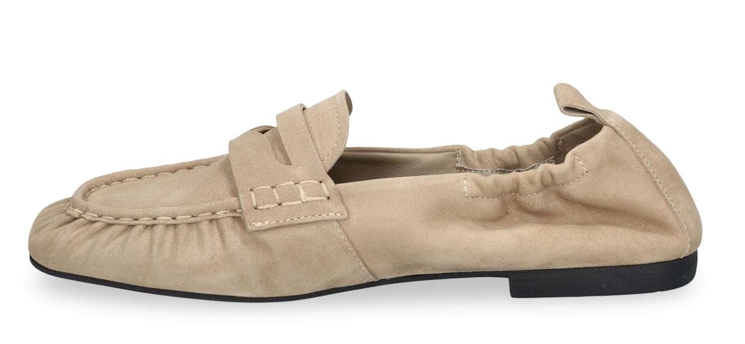 Copenhagen Studios - Copenhagen Studios Damesschoenen - Sand | Ballerina CPH885 Suede Sand