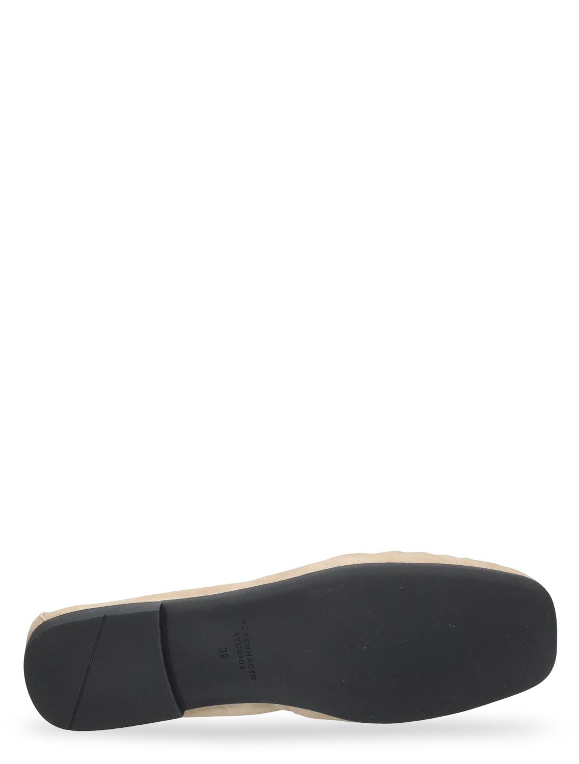 Copenhagen Studios - Copenhagen Studios Damesschoenen - Sand | Ballerina CPH885 Suede Sand