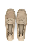 Copenhagen Studios - Copenhagen Studios Damesschoenen - Sand | Ballerina CPH885 Suede Sand