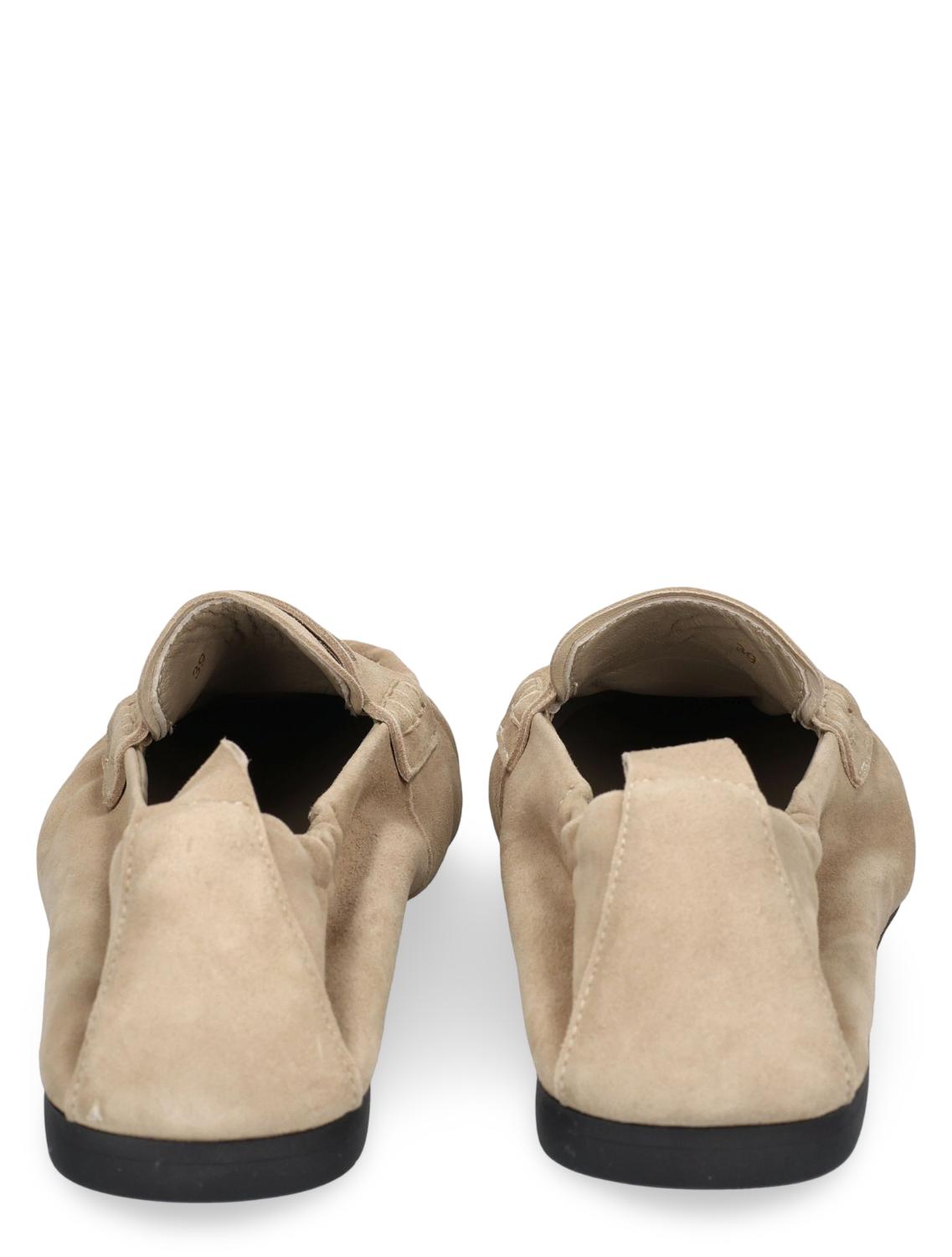 Copenhagen Studios - Copenhagen Studios Damesschoenen - Sand | Ballerina CPH885 Suede Sand