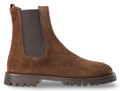 Copenhagen Studios Laars - Copenhagen Studios Damesschoenen - Bruin | CPH850 Suede nougat
