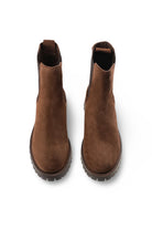 Copenhagen Studios Laars - Copenhagen Studios Damesschoenen - Bruin | CPH850 Suede nougat