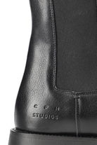 Copenhagen Studios Laars - Copenhagen Studios Damesschoenen - Zwart | CPH850 Grainy leather