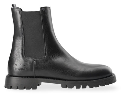 Copenhagen Studios Laars - Copenhagen Studios Damesschoenen - Zwart | CPH850 Grainy leather