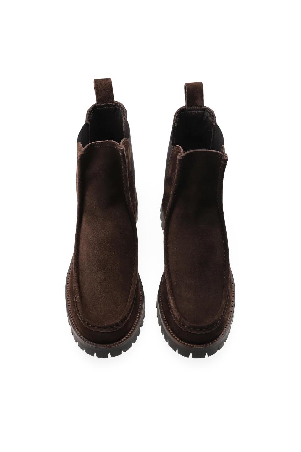Copenhagen Studios Loafer - Copenhagen Studios Damesschoenen - Bruin | CPH845 Suede Chocolate
