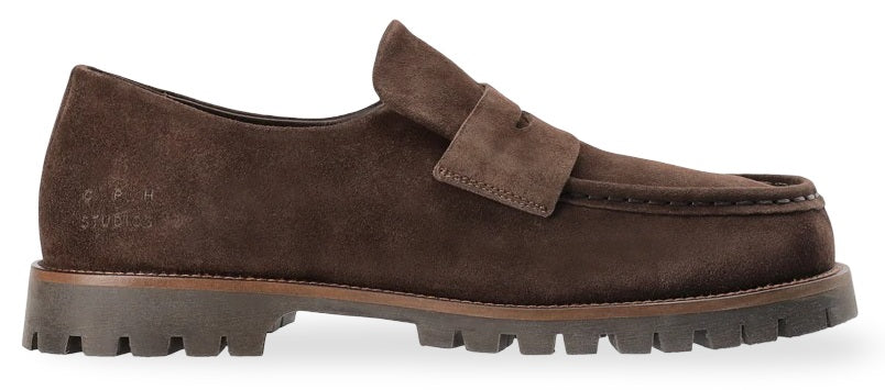 Copenhagen Studios Loafer - Copenhagen Studios Damesschoenen - Bruin | CPH848 Suede Chocolate
