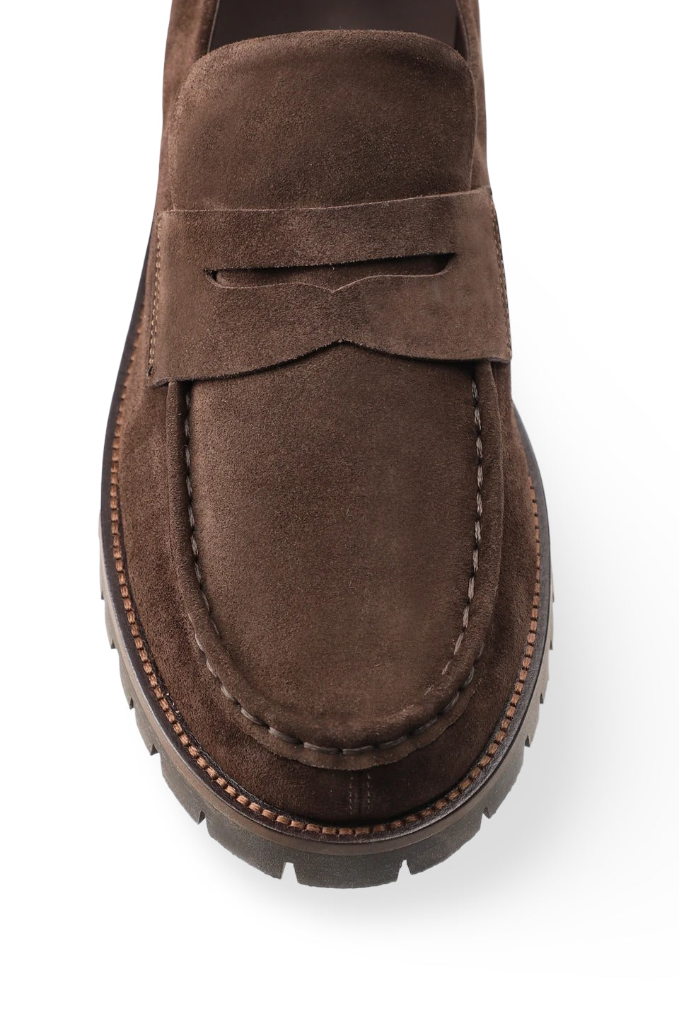 Copenhagen Studios Loafer - Copenhagen Studios Damesschoenen - Bruin | CPH848 Suede Chocolate