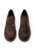 Copenhagen Studios Loafer - Copenhagen Studios Damesschoenen - Bruin | CPH848 Suede Chocolate