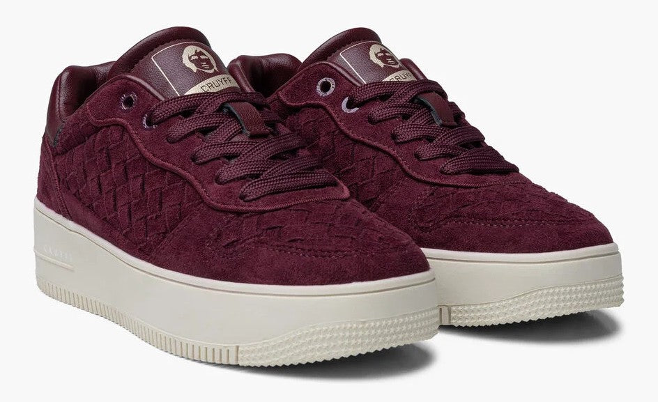 Cruyff Sneaker - Cruyff Damesschoenen - Bordaux | Campo Tall