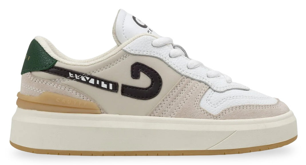 Cruyff Sneaker - Cruyff Kinderschoenen - Wit | Indoor Classic