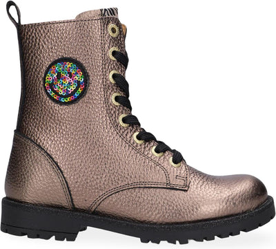 Develab Ankle Boot - Develab Children's Shoes - Bronze | 47188