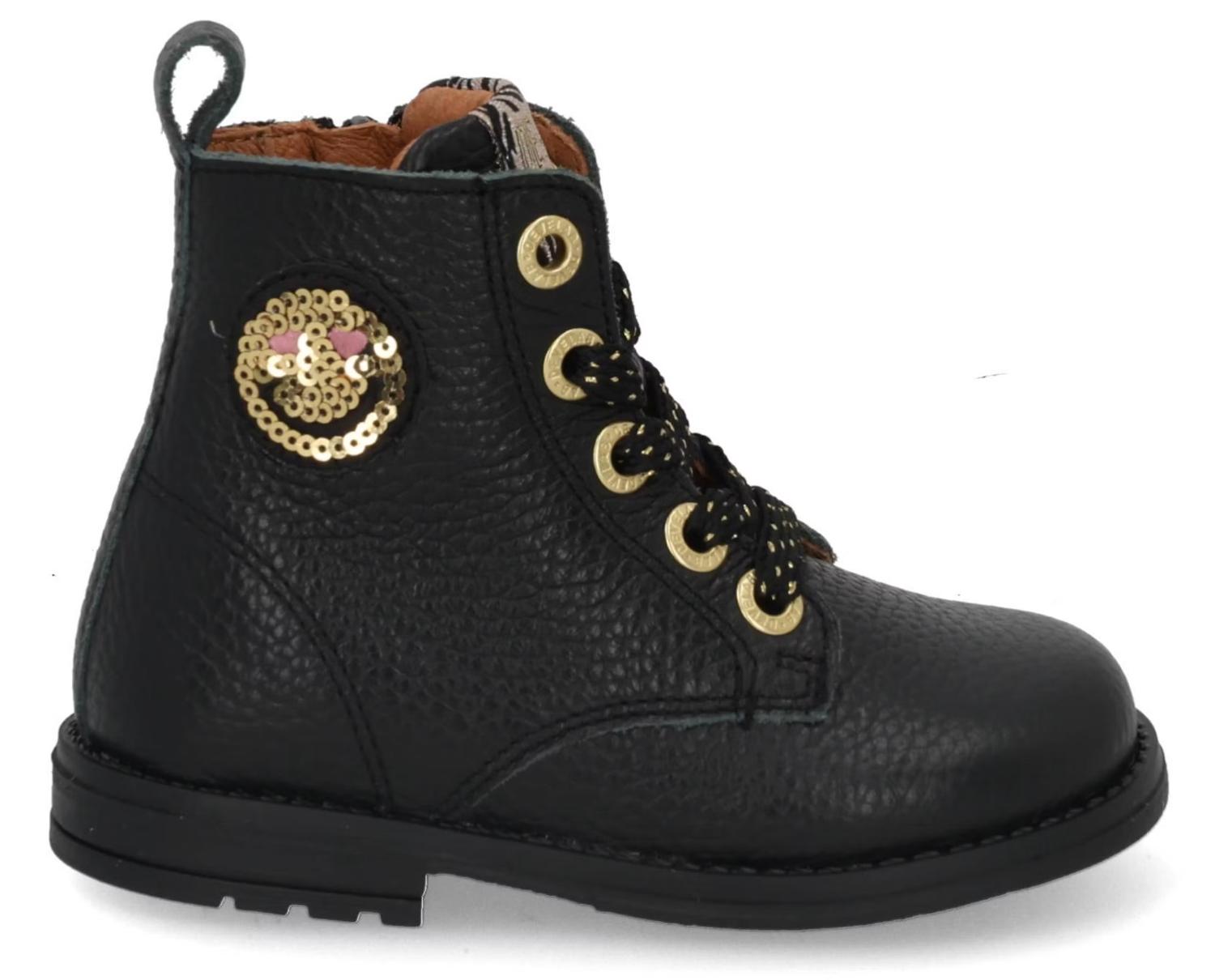 Devalab Veterboot - Develab Kinderschoenen - Zwart | 47176